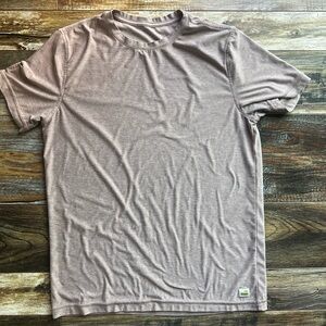 Men’s Vuori Strato Tech Umber Heather Tee Small